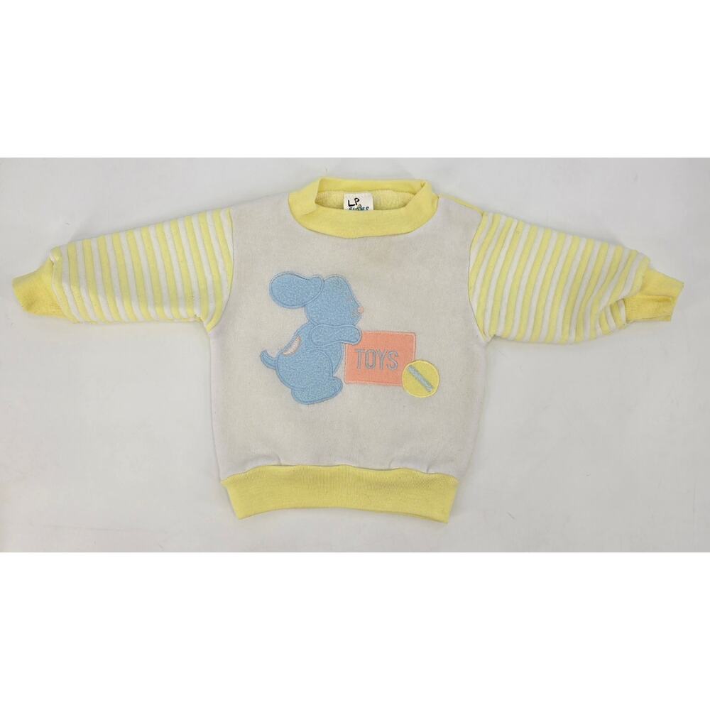 Vintage 80's Cuties by Judy Baby‎ Sweatshirt – Size 6–9 Months – Made in Taiwan